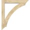 Ekena Millwork Thorton Traditional Rough Sawn Bracket w/ Offset Brace, Douglas Fir, 6"W x 36"D x 40"H BKT0604X36X40THR01RDF - alternate 4